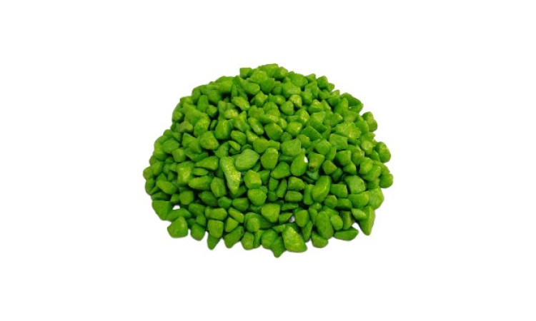 AKVARYUM TAŞI 10 KG ( BOYUT NO: 3 )  RENK: YEŞİL